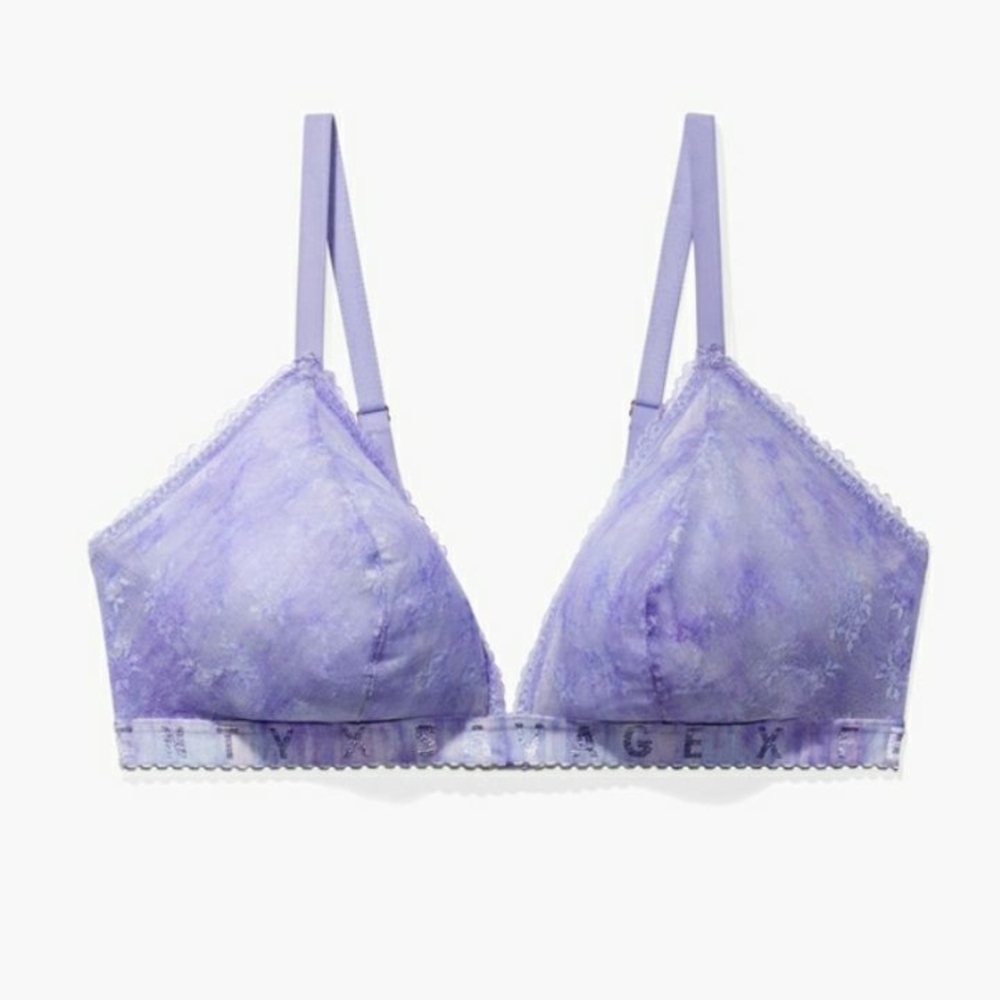 Savage X Fenty Lace Bralette in Lavender